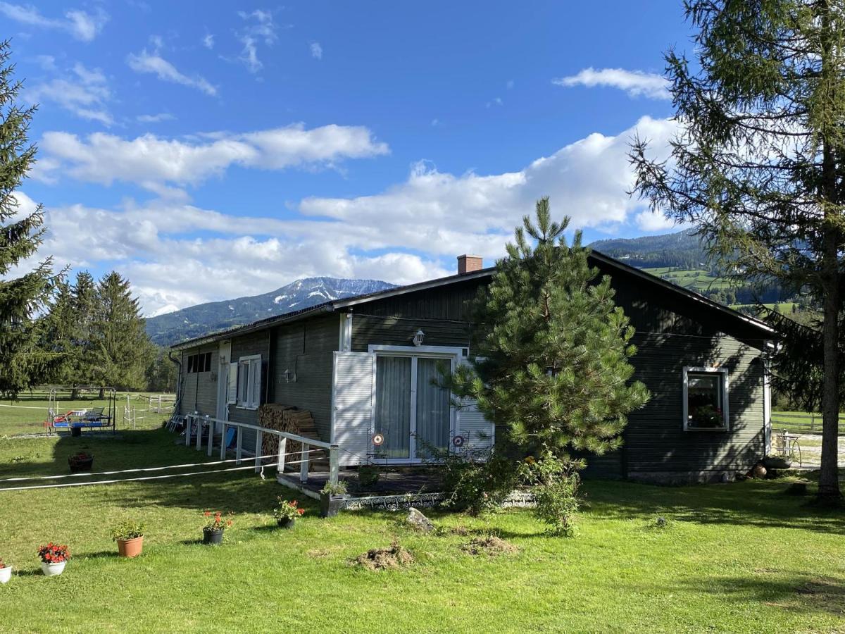 Traumhafte Wohnung auf Pferde Ranch Aich  Exterior foto